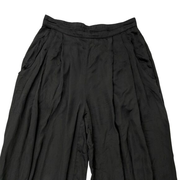 Anthropologie Harem Pants Womens XXS/S Black Relaxed Fit Soft Fabric Bohemian - Picture 2 of 11